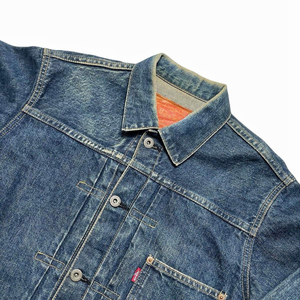 Vintage 90s Levi's LVC Type I Big E Jacket 506XX J02 Size 38 Vintage 90s Levi's LVC Type I Big E Jacket 506XX J02 Size 38