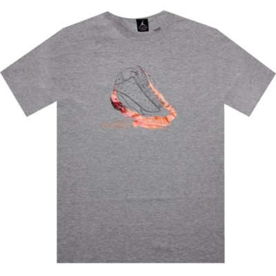 Nike Jordan Men Retro 13 Low Tee (grey) 197860-050 - Main Image