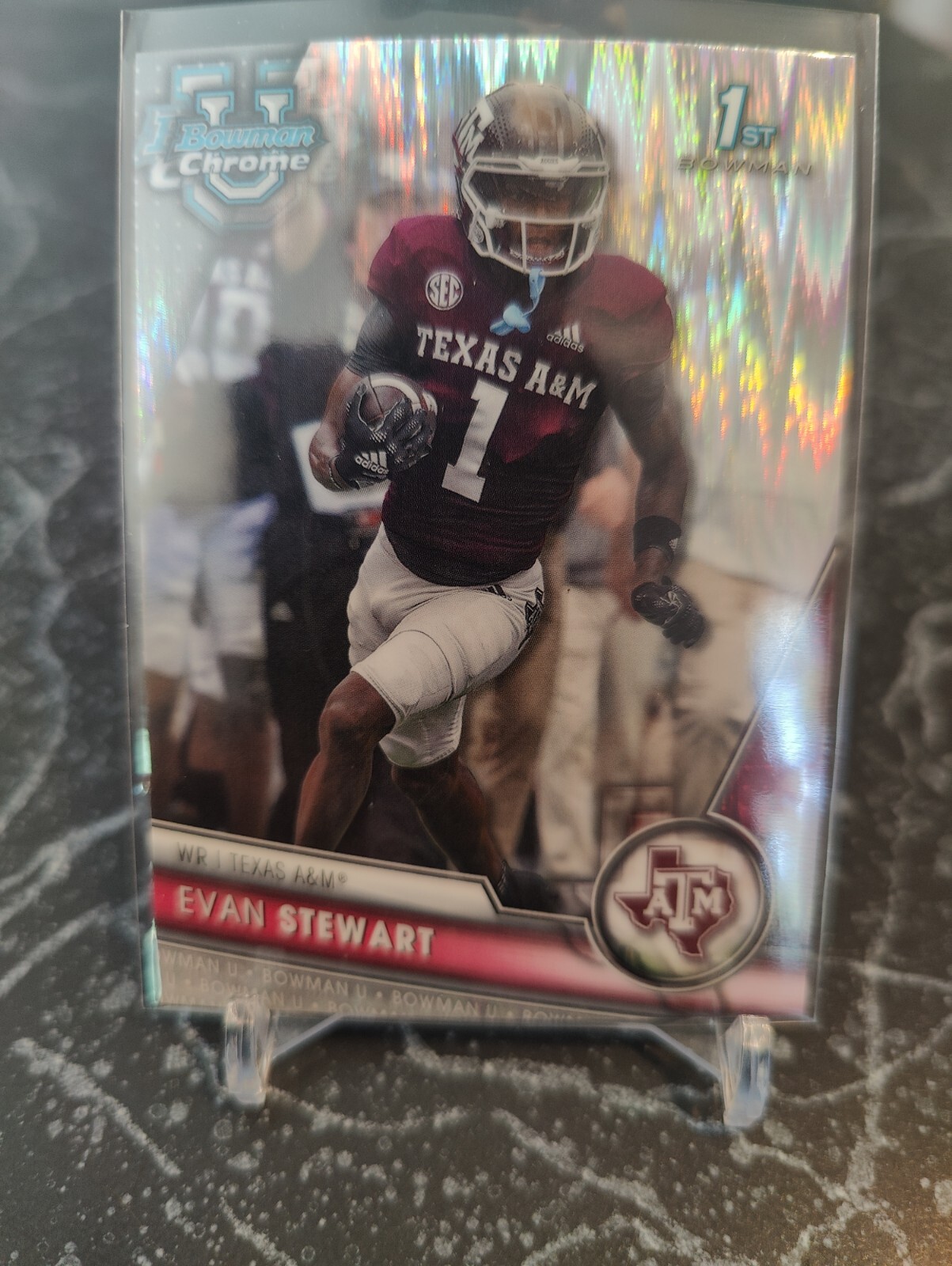 Evan Stewart Surge 2023 Bowman Chrome U University