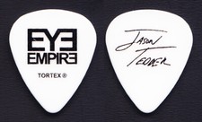 Eye Empire Jason Tedder Signature White Guitar Pick - 2011 Tour