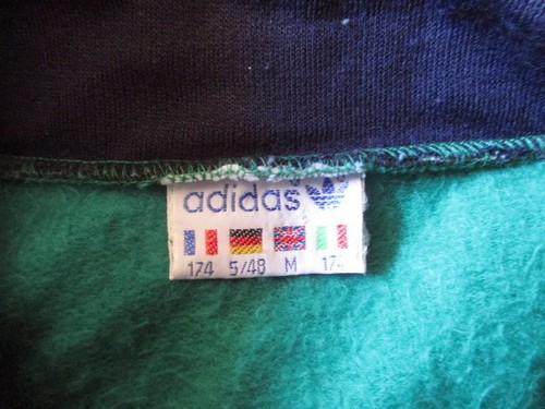 Vintage 80's Ventex adidas Green Full Outfit Size M - Picture 3 of 6