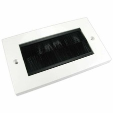 Ex-Pro Double Gang Brush Face Plate