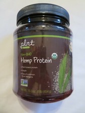 Plnt By The Vitamin Shoppe Non-GMO Hemp Protein 16 Oz 15 Servings OPENED 5