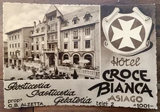 1960S Asiago Advertising Hotel Croce Bianca-67903