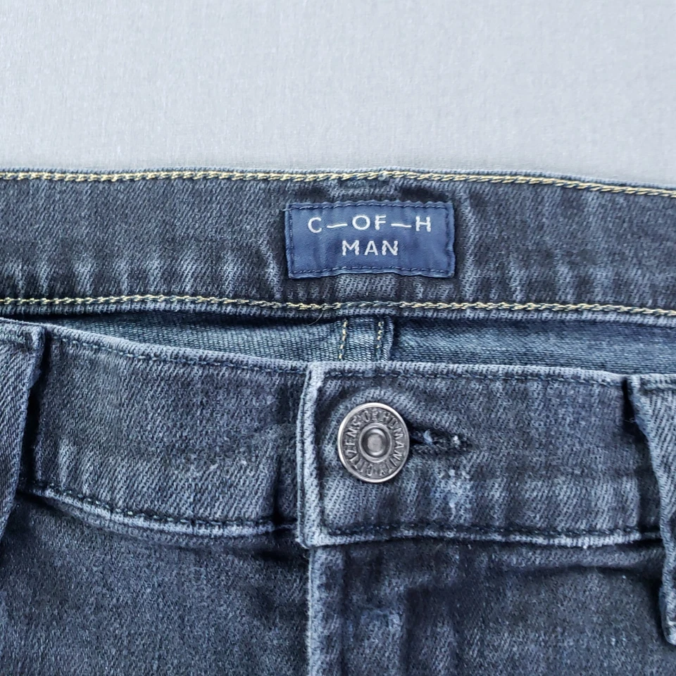 Citizens of Humanity Jeans Men 34 Blue Sid Straight Archive Dark Wash Faded Gorp - Image 2 of 4