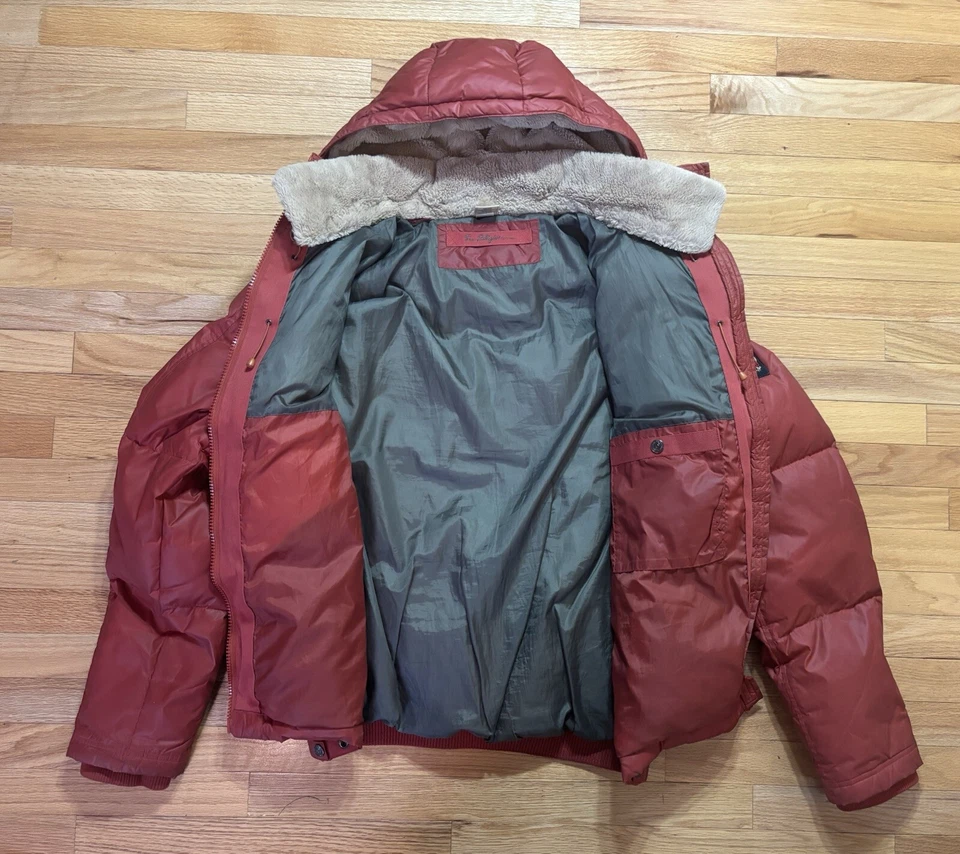 True Religion American Flag Duck Down Duck Feather Hooded Puffer Men’s Size 2XL - Image 4 of 4