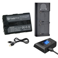 Dual Lcd LadegeräT + Akku 2Ah FüR Sony DCR-TRV245 DCR-TRV25 DCR-TRV250 DCR-TRV27