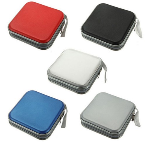 40pcs Capacity Disc CD DVD Wallet Storage Organizer Case Holder(Silver) - Afbeelding 3 van 6