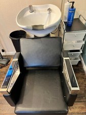 Backwash Salon Hair Chair - Black