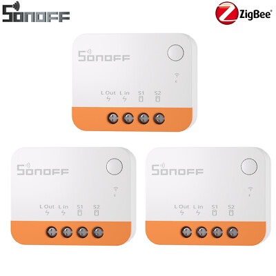 3PCS SONOFF Zigbee Smart Szenen Licht Schalter Eswird kein Neutralleiter benötig