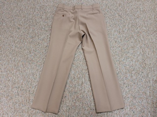 Vintage Levis Pants Mens 36x30 Beige Trousers Dress Action Slacks Sta-Prest - Picture 10 of 13
