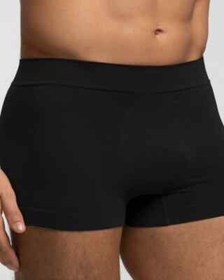 3 Men's Boxer Briefs Elastic Microfiber Breathable Pompea Seamless