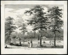 Antique Print-LAKE-ESTATE-BILJOEN-BEEKHUIZEN-VELP-Henning-ca. 1790