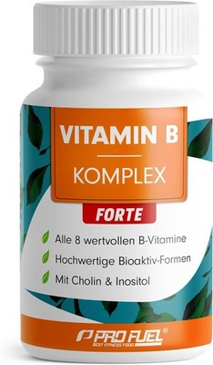 Vitamin B Komplex 180 Tabletten hochdosiert 8 B-Vitamine Cholin vegan
