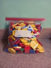 Huge Lot Pattern Blocks for Math/Geometry Education 3lb Plastic Shapes