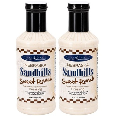 Sweet Ranch Salad Dressing | 16 oz | Pack of 2 | Gluten Free | Baker's Candies