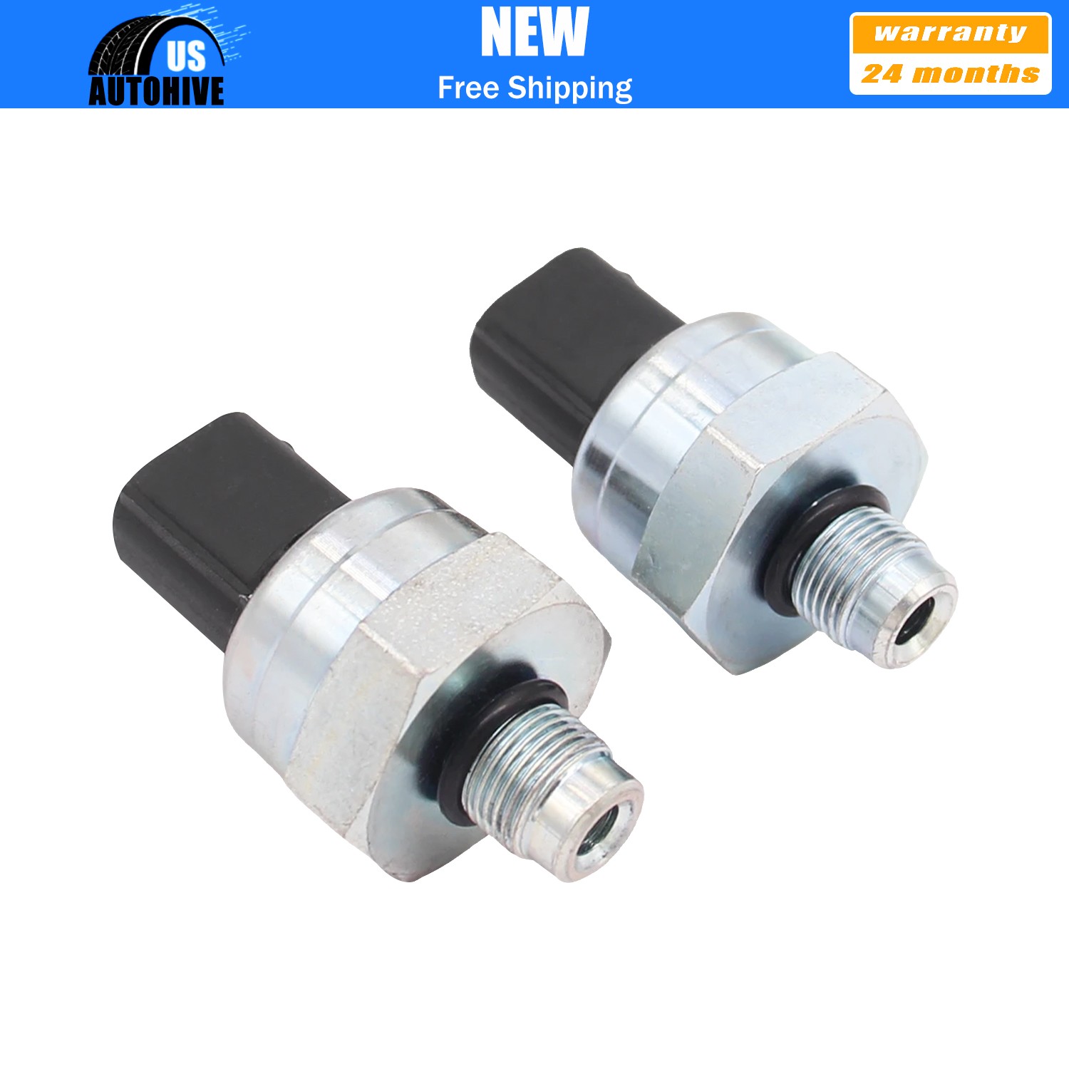 2x Brake Fluid Pressure Sensors 89637-0C010 89637-0C020 for 01-08 Toyota Sequoia