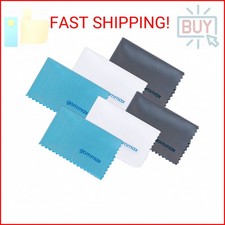 6 Pack 6" X 7" Microfiber Cleaning Cloth for Lens, Eyeglasses, Smartphones, Came