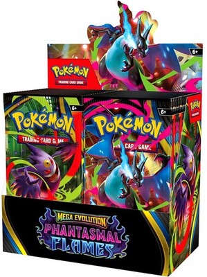 PHANTASMAL FLAMES Booster Box 未開封 Pokemon Mega Evolution Phantasmal Flames Booster Box [36 Packs] | eBay
