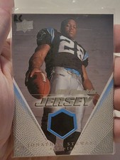 2008 Upper Deck Rookie Jerseys Patch Jonathan Stewart Carolina Panthers Ducks. rookie card picture