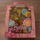 2004 Vintage BARBIE  “I Love Pets” Dog. Golden Retriever,Pizza, Moving Head NIB