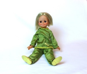 Vintage Velvet Doll for sale | eBay