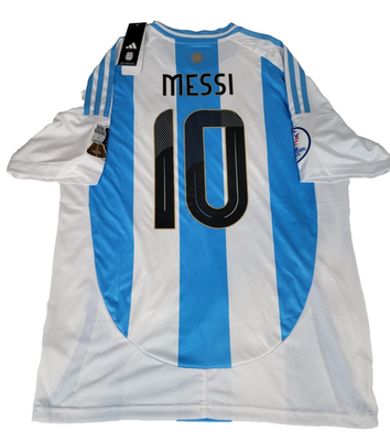 Lionel Messi 10 Adidas Argentina National Team Jersey COPA AMERICA