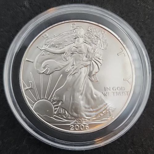 2006 American Silver Eagle Uncirculated 1oz .999 Fine Silver