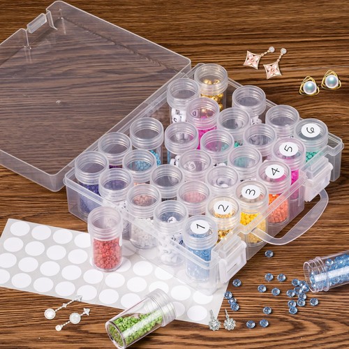 Bead Organizer, Bead Containers, 30 Grids Diamond Painting Storage Containers... - Picture 7 of 8
