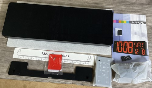 KRSTIR LED Large Digital Count Up & Down Timer Clock With Remote BNIB - Picture 3 of 10