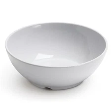 G.E.T. CS-6101-W Siciliano White Melamine 20 Oz. Bowl - 12 / CS
