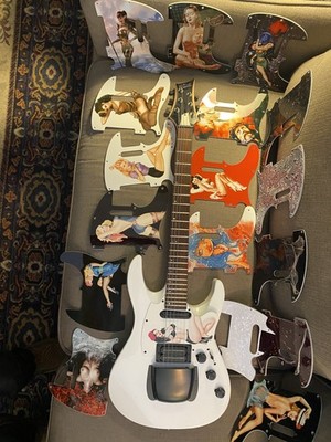 Gloss White Mitchell MD200 Double-Cutaway (REV3)