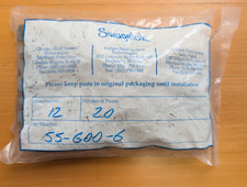 Swagelok 3/8"  Stainless Steel Union  SS-600-6 Sealed Pack of 20