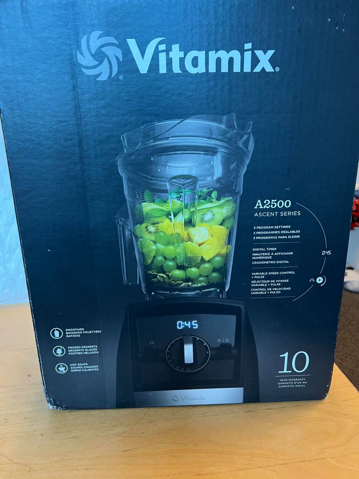 Vitamix Ascent&trade; A2500 Blender - White VM-62069 in retail b