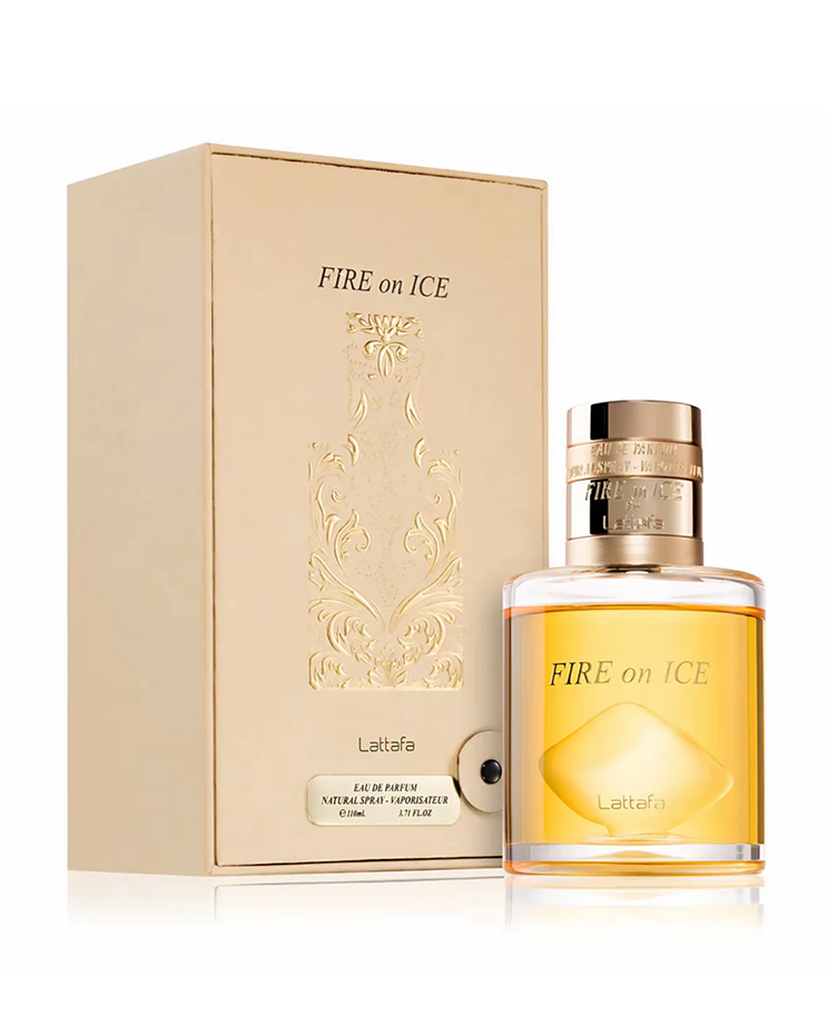 Lattafa FIRE ON ICE 100ml Eau De Parfum Natural Spray ORIGINAL FROM UAE - Image 2