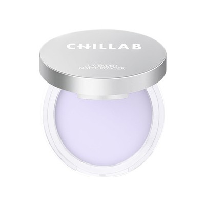 Chillab Lavender Matte Powder   Solid-State Poreless-Looking Defender | Press...