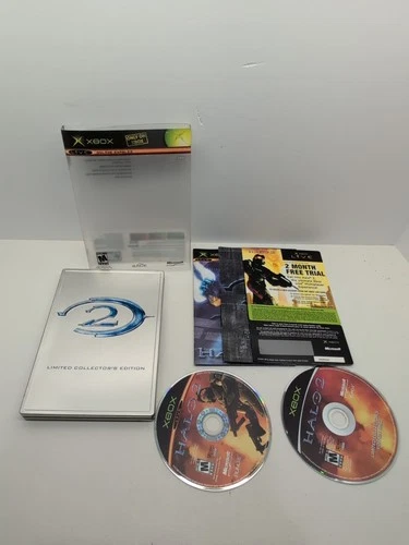 Halo 2: Limited Collector's Edition Steelbook (OG Microsoft Xbox, 2004) Complete