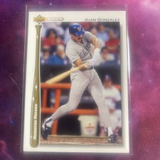 1992 Upper Deck - Home Run Heroes Juan González #HR19