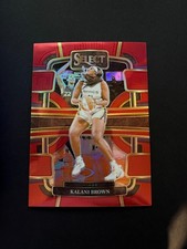 2024 Panini Select WNBA Concourse Red Prizm /149 Kalani Brown #10