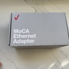 New Open Box Verizon ASK-MAE340 MoCA Ethernet Adapter