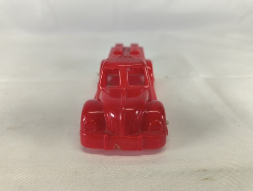 Vintage Hasbro Hard Plastic 4" Red Toy Truck - Picture 2 of 5