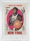 WILLIS REED 1996-97 TOPPS REPRINT IN PERSON AUTO #60 KNICKS /50 Q4807