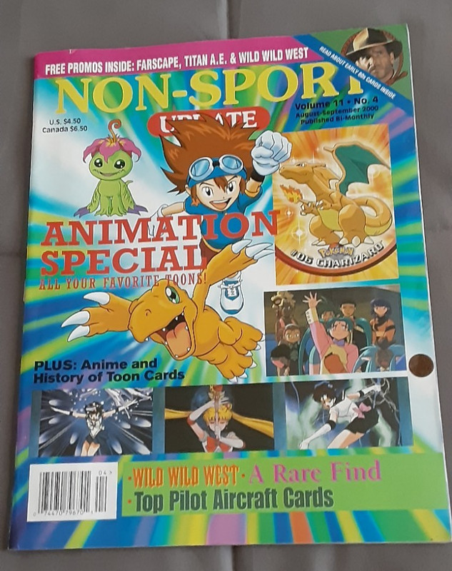ANIMATION SPECIAL - NON SPORT UPDATE - ANIME AND HISTORY OF TOON CARDS Plus