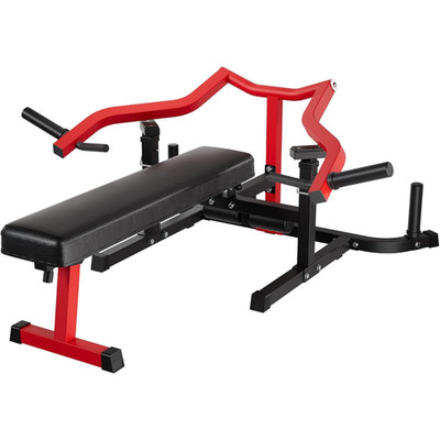 Collapsible Strength Trainer Chest Press Bench with Independent Converging Arms