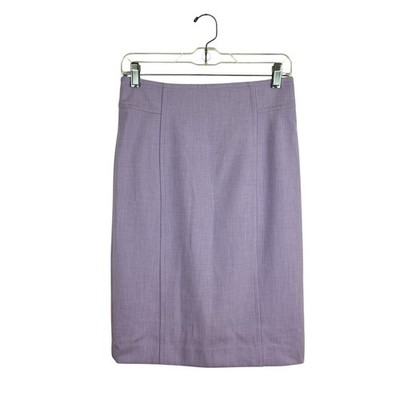 NWT Ann Taylor Lavender Pencil Skirt 4P