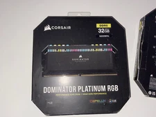 Corsair DOMINATOR PLATINUM RGB 32GB (2 x 16GB) 5600MHz 288-pin DIMM DDR5 RAM Kit