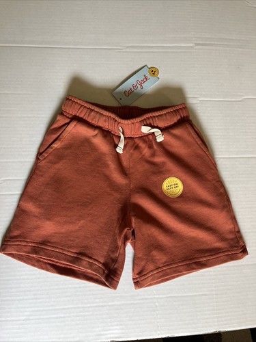 Cat & Jack Kids' Shorts - Copper/Orange; Size Small - Boys/Girls - NWT - Picture 2 of 4