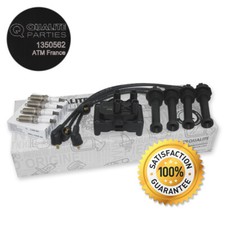 ORIGINAL Z&Uuml;NDKERZEN + Z&Uuml;NDKABELSATZ Z&Uuml;NDSPULE F&Uuml;R FORD B-MAX C-MAX FOCUS MONDEO