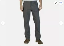 Weatherproof Vintage Men's Flex Utility Stretch Canvas Pant (32X30, Gray) NWD