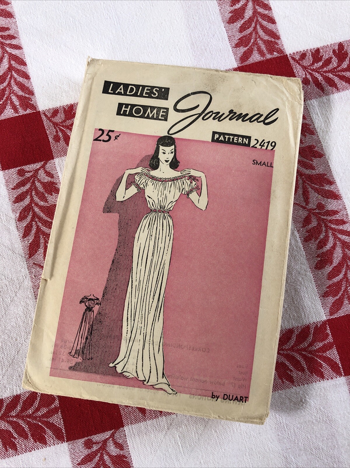 Vintage Ladies Home Journal Sewing Pattern